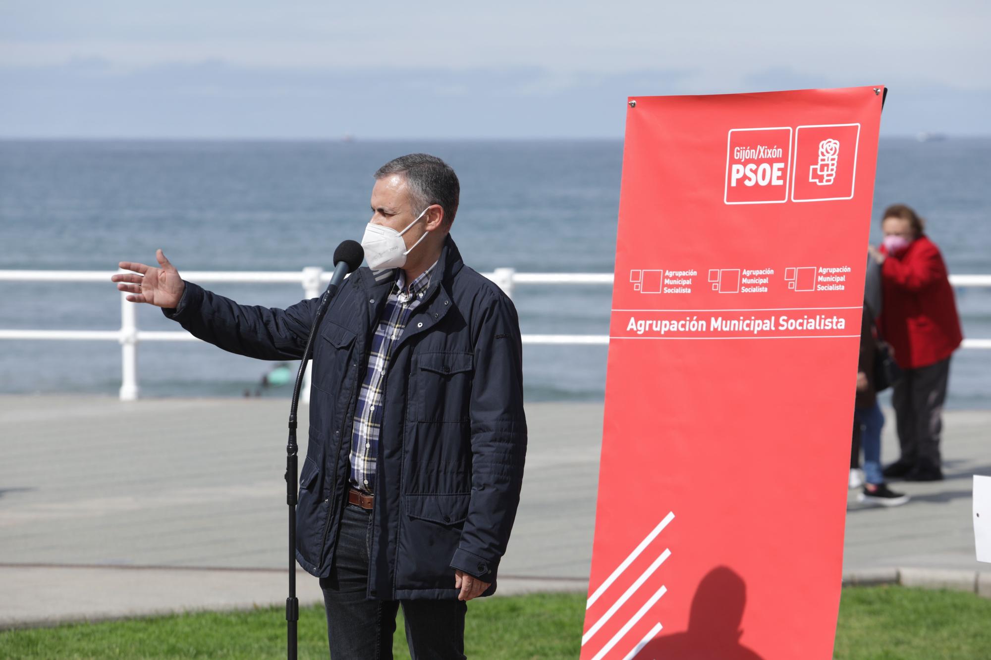 Homenaje a las víctimas de nazismo en Gijón