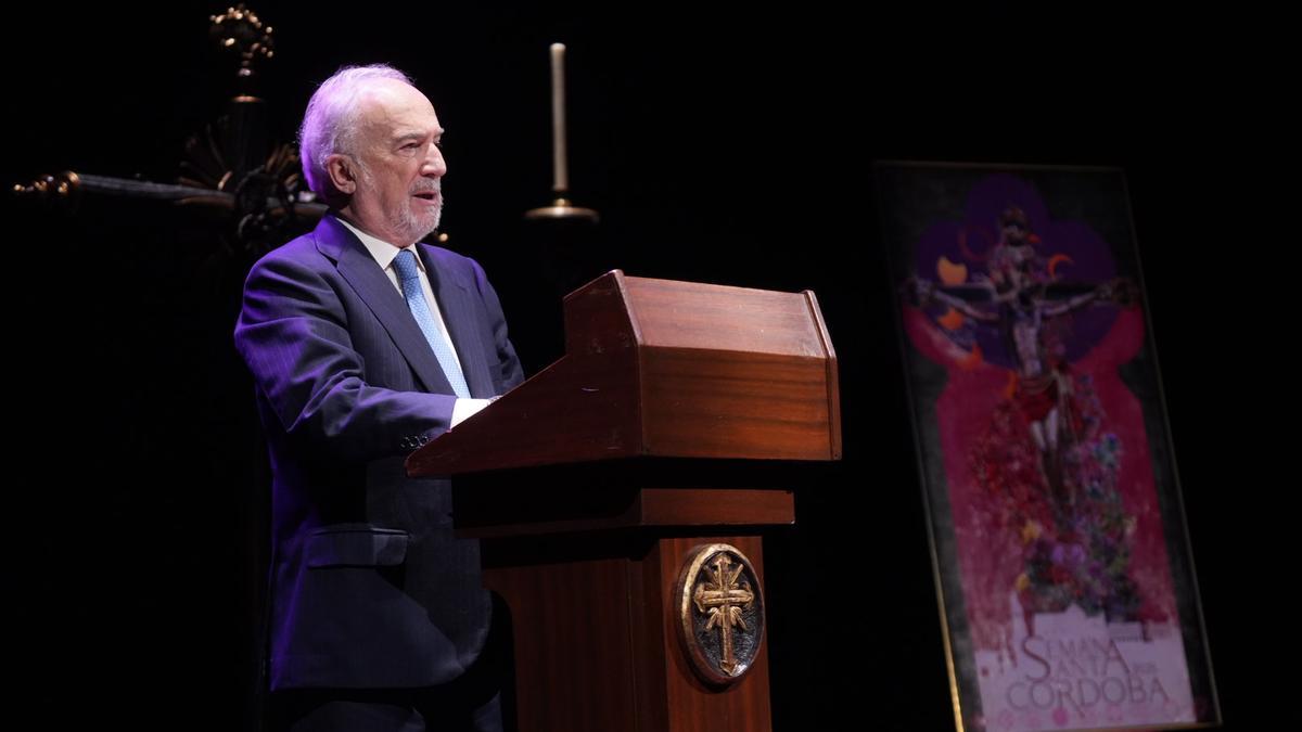 Santiago Muñoz Machado pregona la Semana Santa de Córdoba 2025