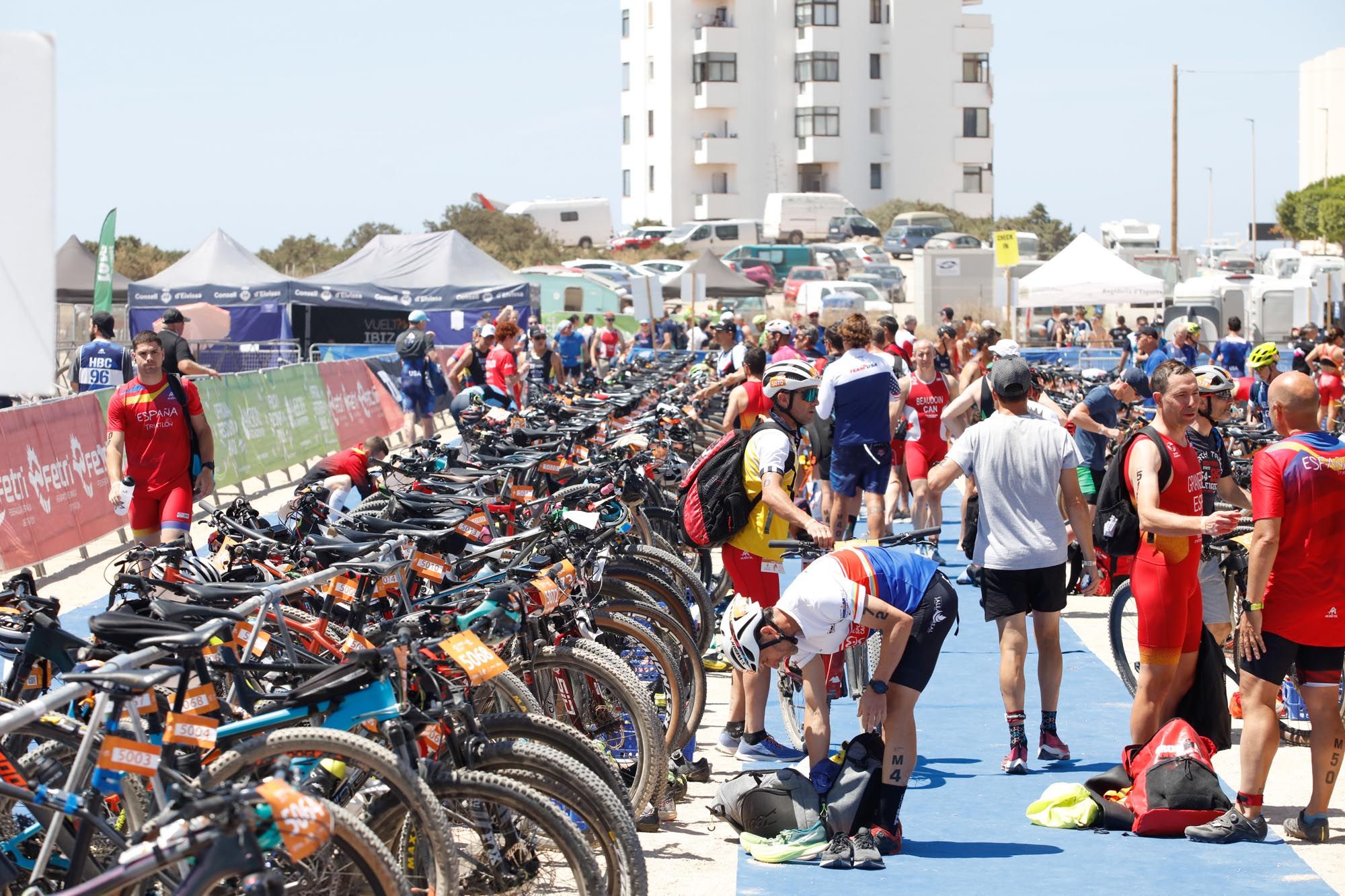 Campeonato del Mundo de Triatlón Cros en Ibiza