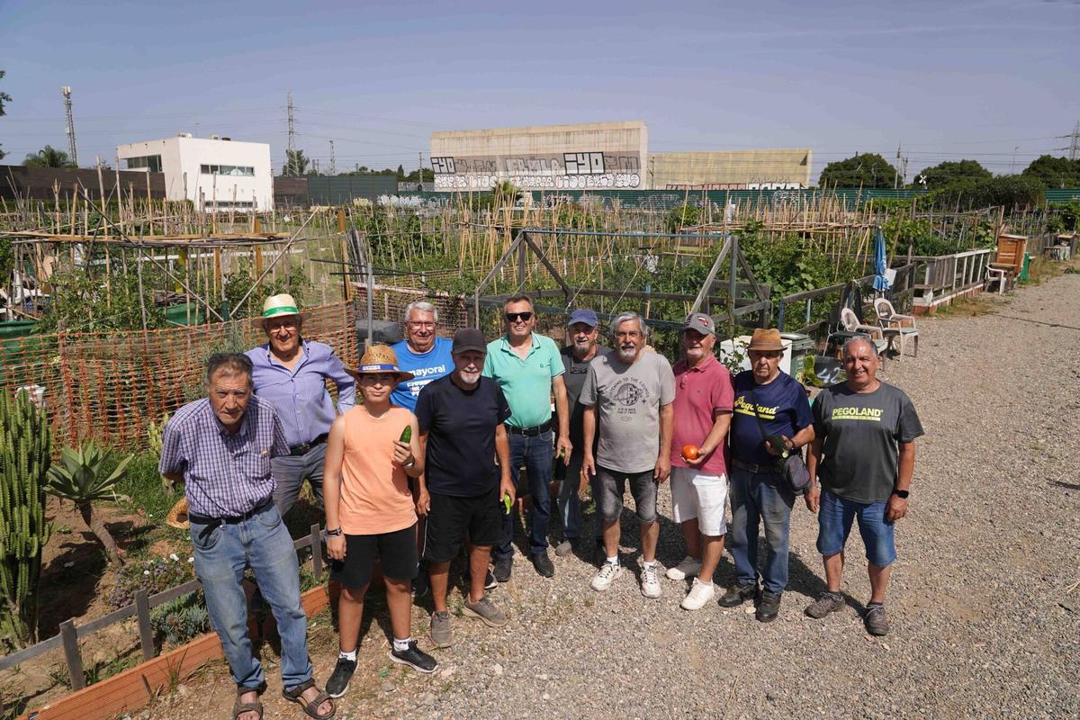 Décimo aniversario del huerto urbano más grande de la capital malagueña.