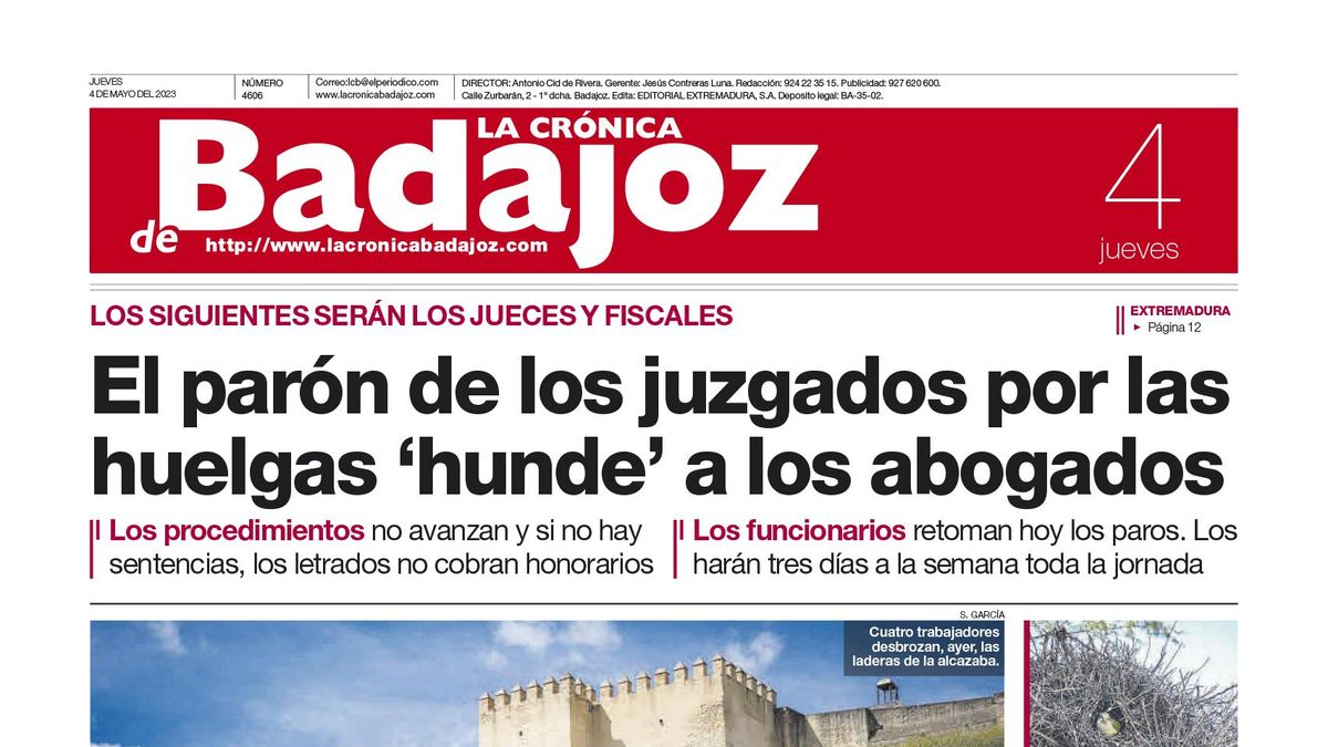 Consulta la portada correspondiente al día 4 de mayo de 2023