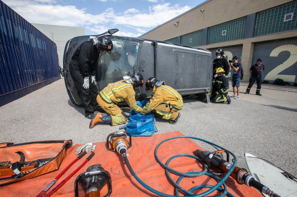 Simulacro de emergencias IES Leonado Da Vinci