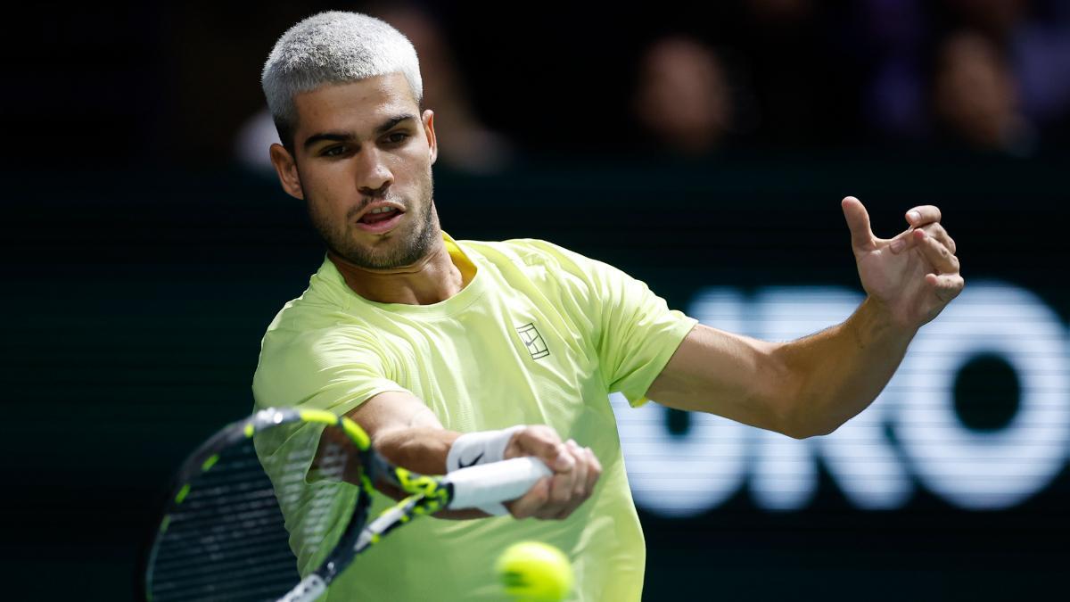 Carlos Alcaraz, preparado para la última gran cita del calendario