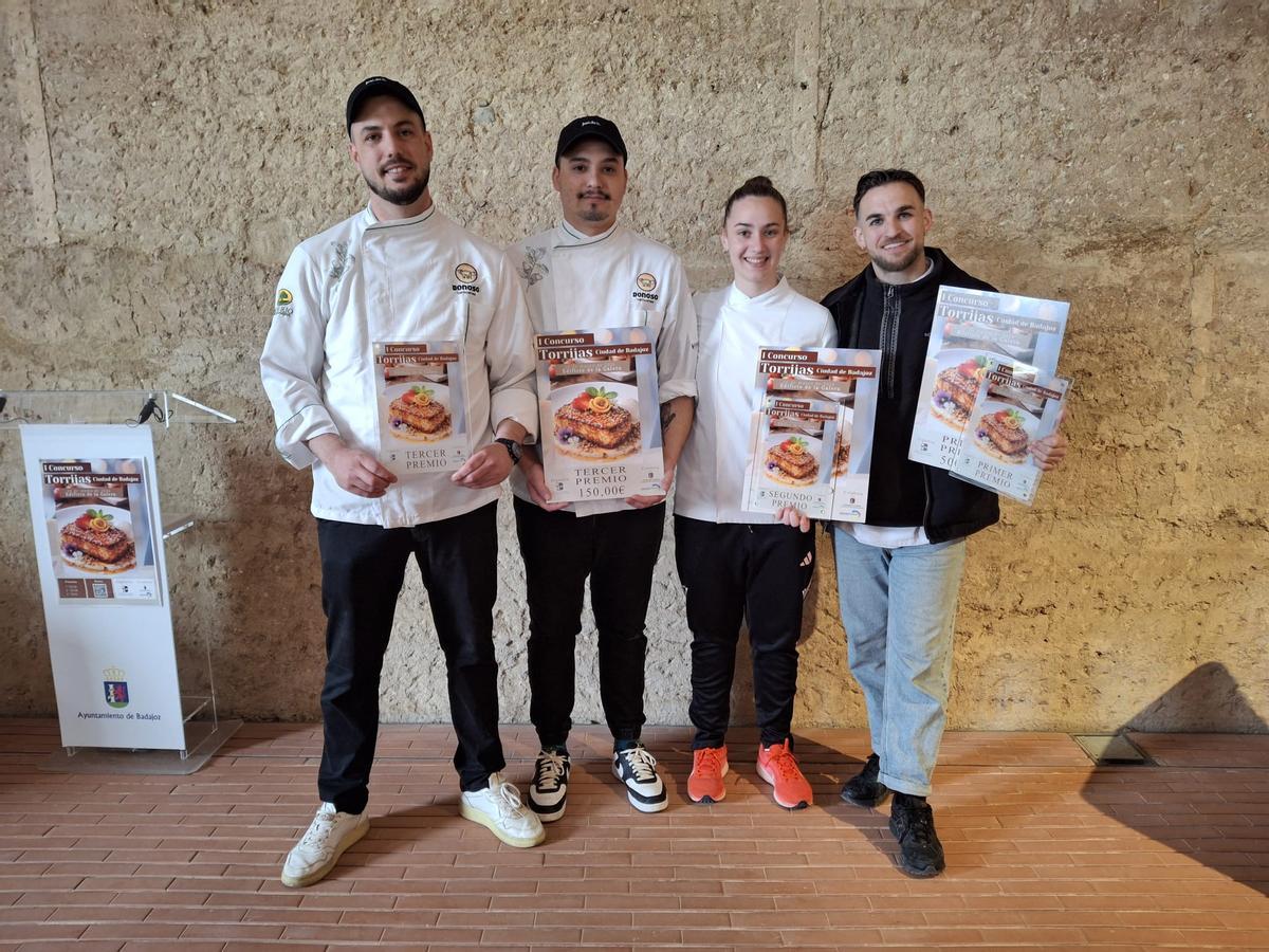 Los ganadores de la primera edición del concurso.