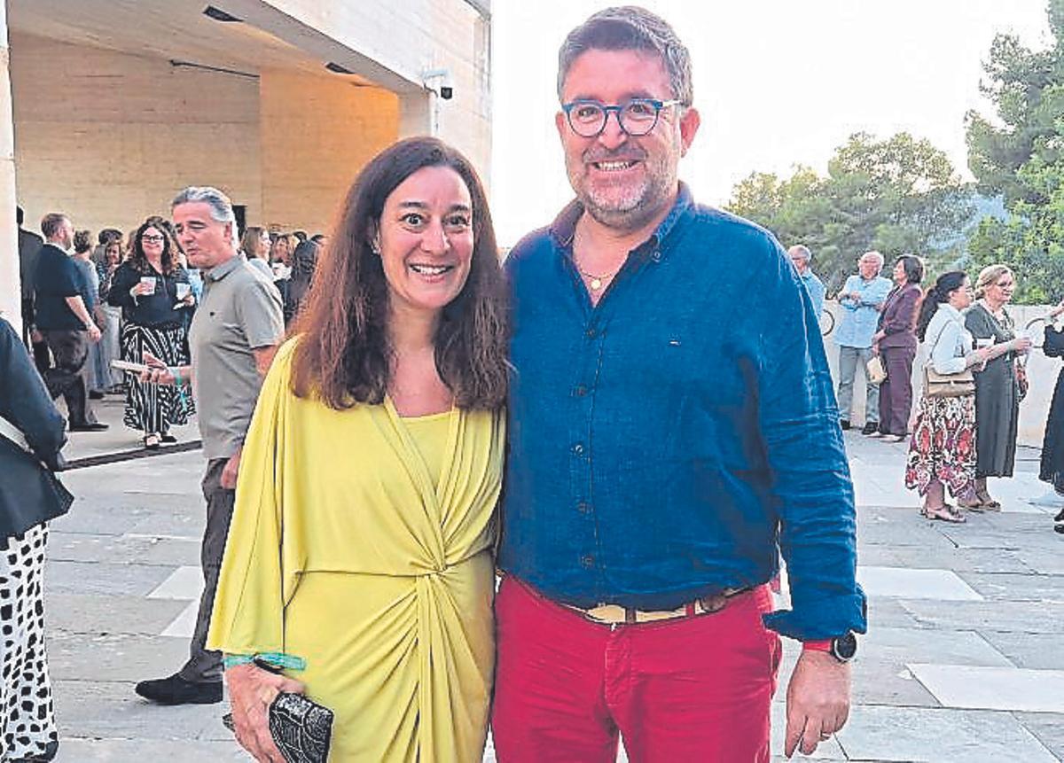 Mar Sabater y Pedro Ladaria.