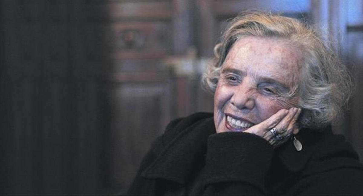 Elena Poniatowska «Salvaria de la crema els llibres que encara no he escrit»_MEDIA_1