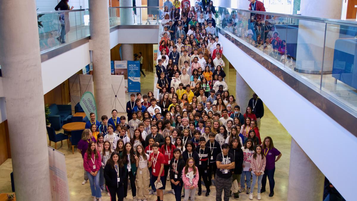 Fotografía de familia del congreso de Unicef.