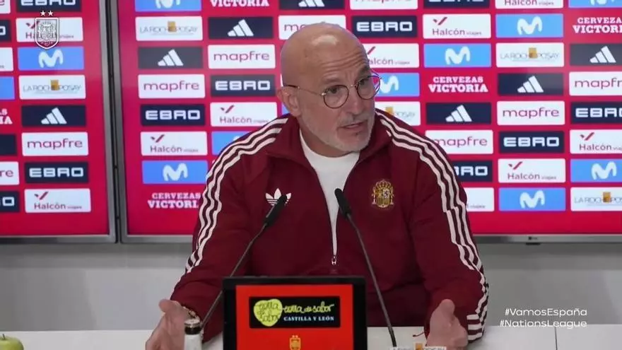 De la Fuente, sobre Lamine Yamal: "Siempre quiere jugar, tiene la ansiedad de ser el mejor"