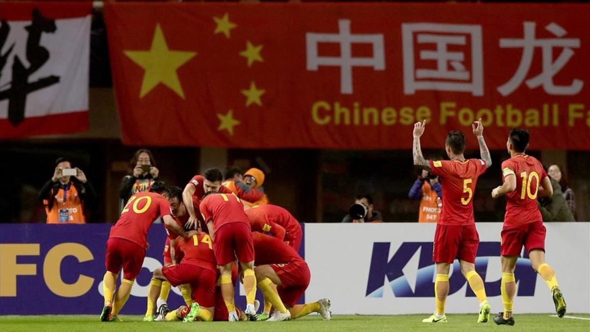 China aspira a convertirse en una potencia mundial de fútbol