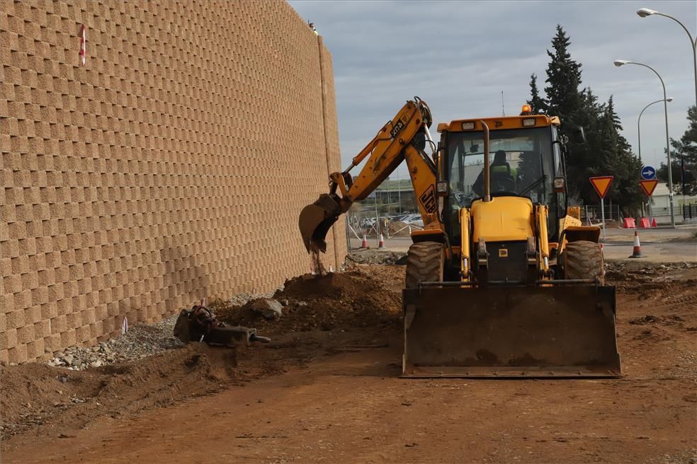 Imágenes de la evolución de las obras de la Ronda Norte