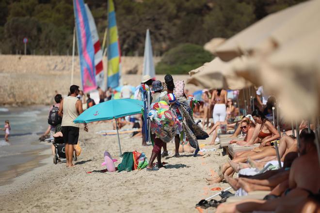 Venta ambulante en ses Salines
