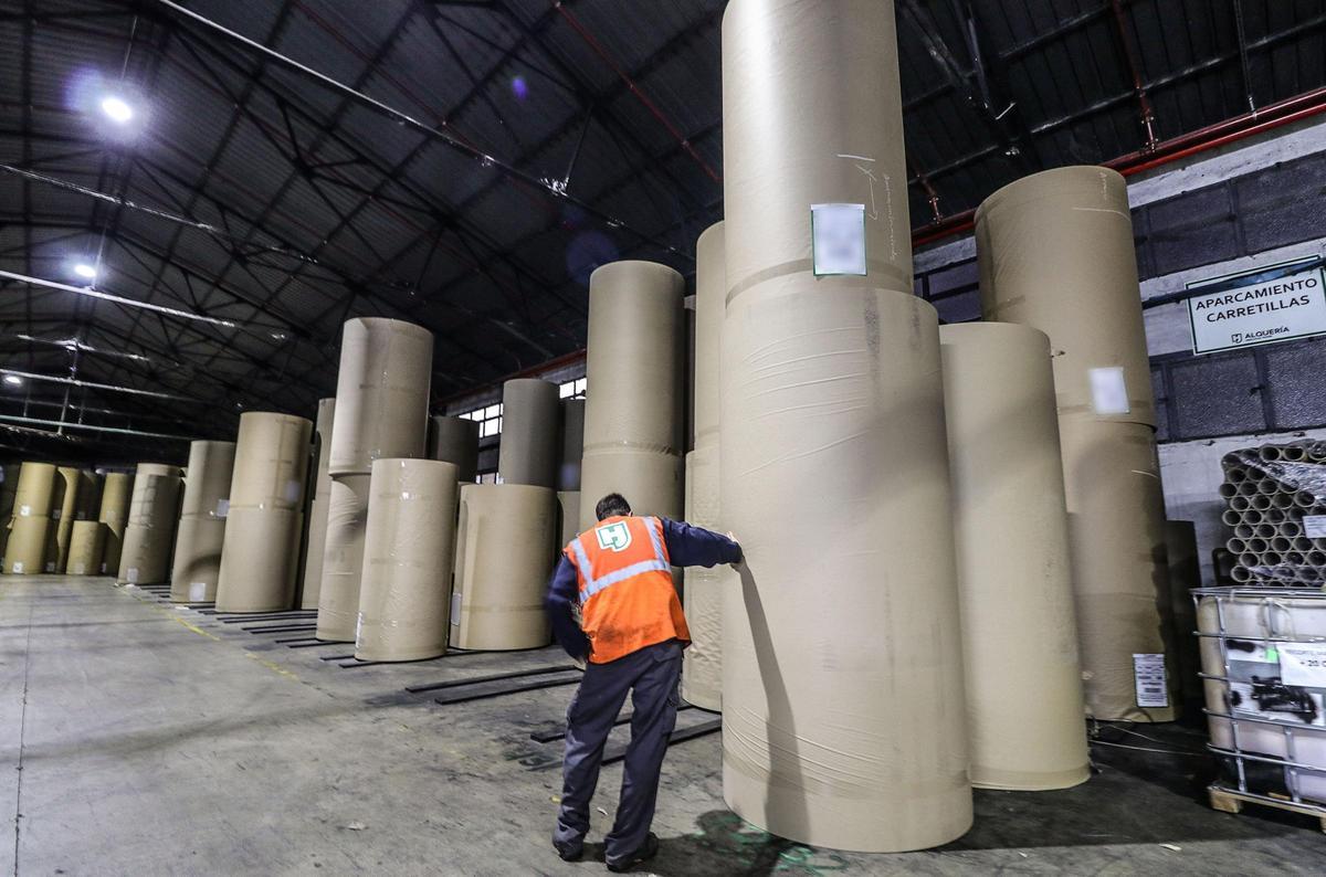 Las instalaciones de Papelera de la Alquería.