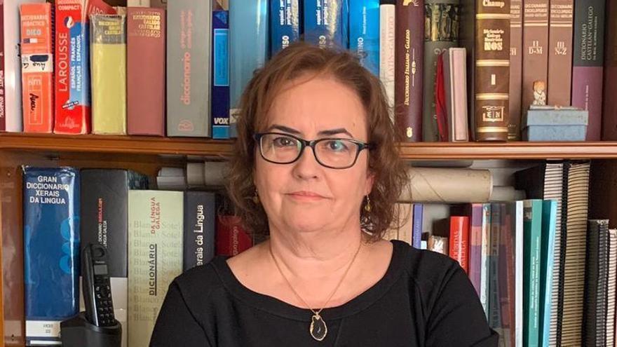 A catedrática de Filoloxía Sánchez Palomino ingresa na Real Academia Galega como membro de número
