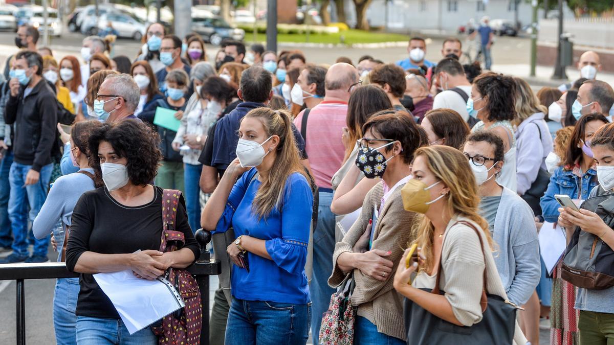 Jornada del domingo de las oposiciones de Educación