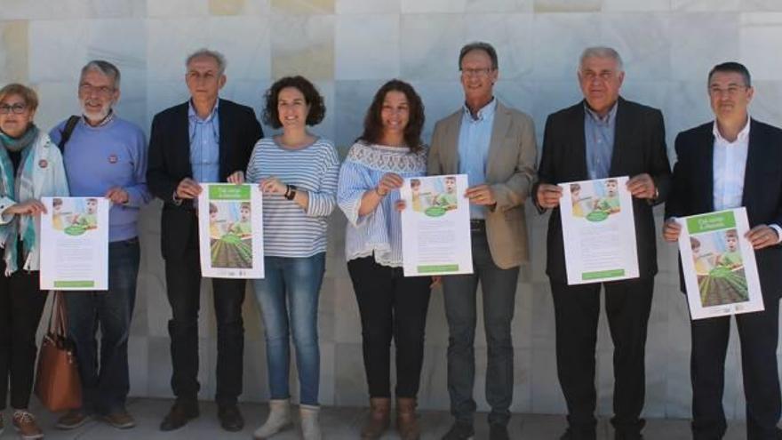 Comedor escolar con productos ecológicos en Almenara