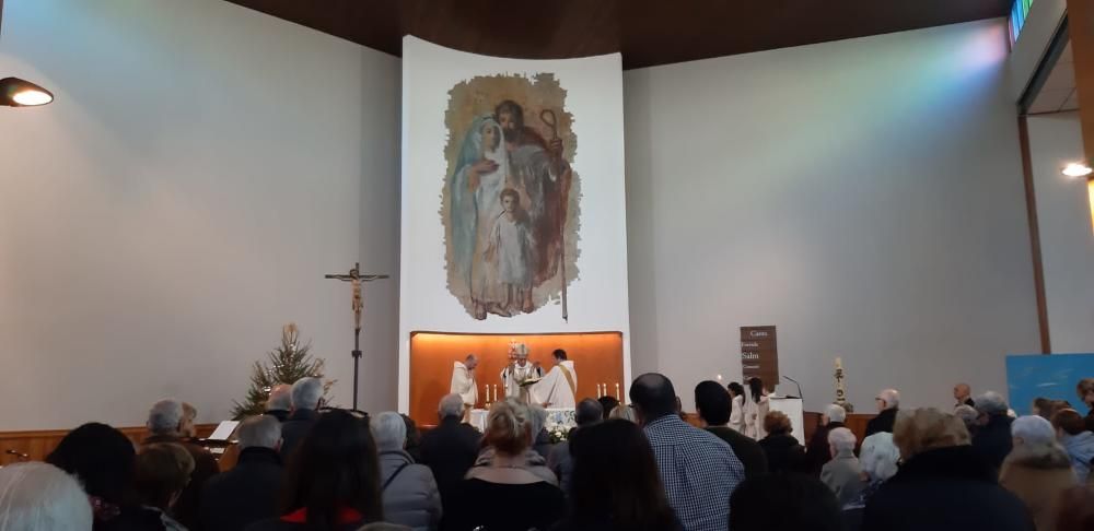 Cloenda 50 anys benedicció de la parròquia de la Sagrada Família