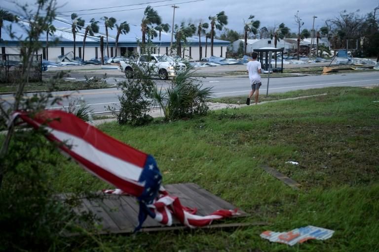 El huracán Michael toca tierra en Florida