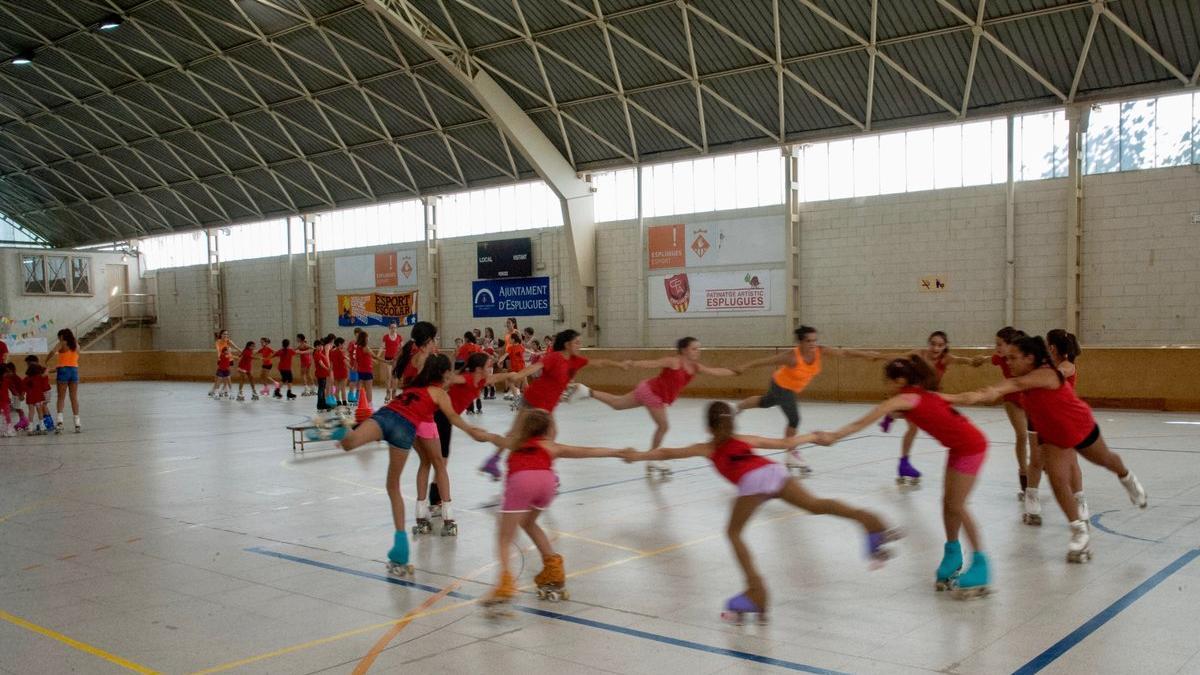 Campus de verano de patinaje artístico en Esplugues