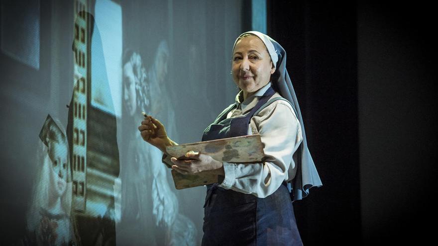 Carmen Machi interpreta a sor Ángeles, en &#039;La autora de las meninas&#039;.