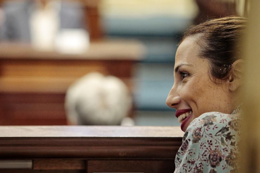 Pleno en el Parlamento de Canarias