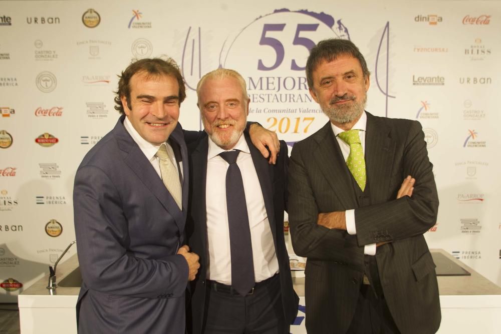 Santos Ruiz, Ricard Ciscar y Ricardo Gadea.