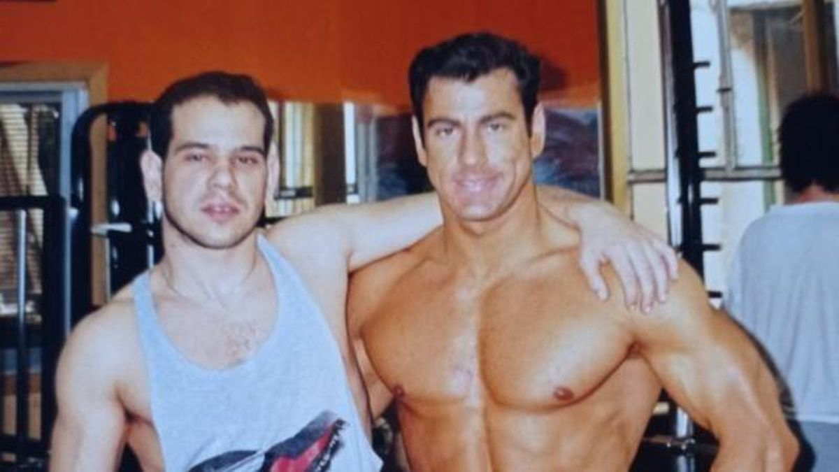Iñaki y Fernando Domínguez, hermanos y compañeros de entrenamiento.