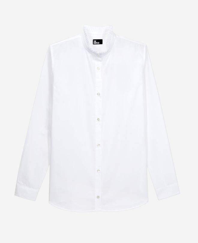 Camisa blanca popelina