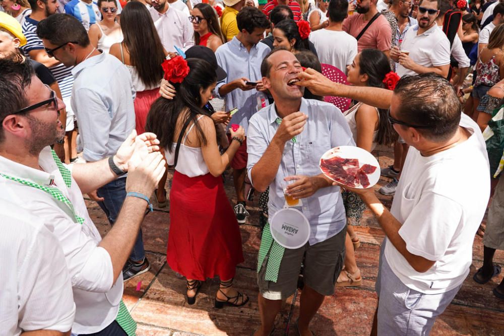 Último día de Feria en el Centro de Málaga