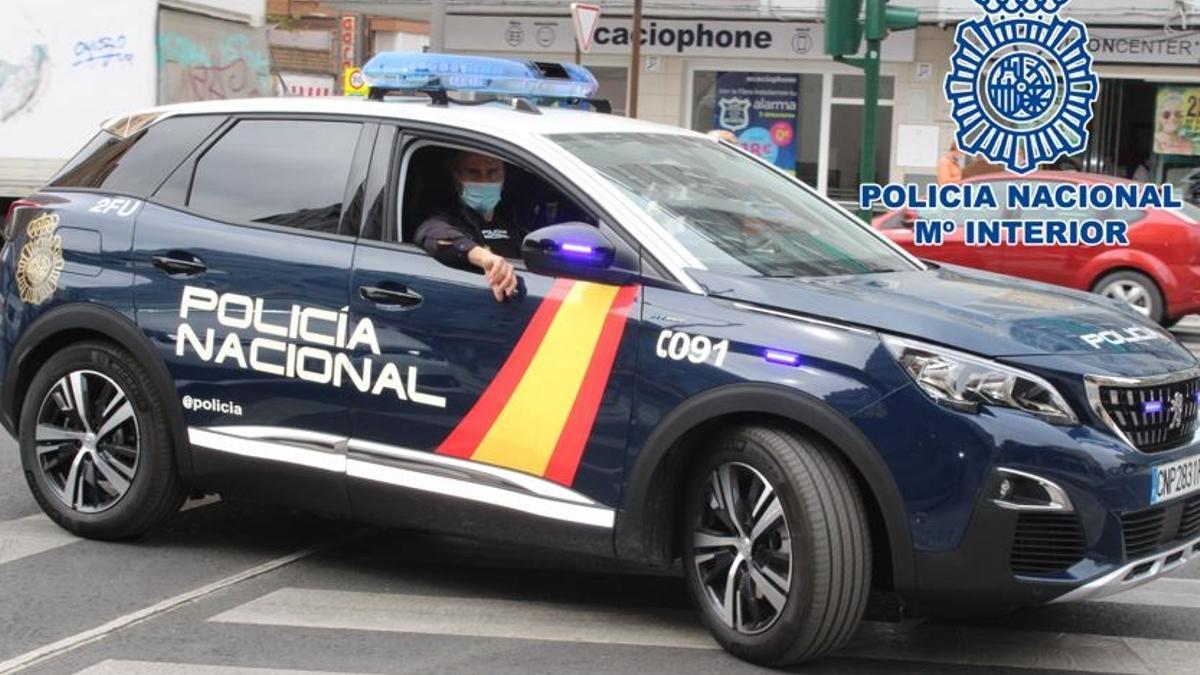 Un vehículo de la Policía Nacional, en una imagen de archivo.