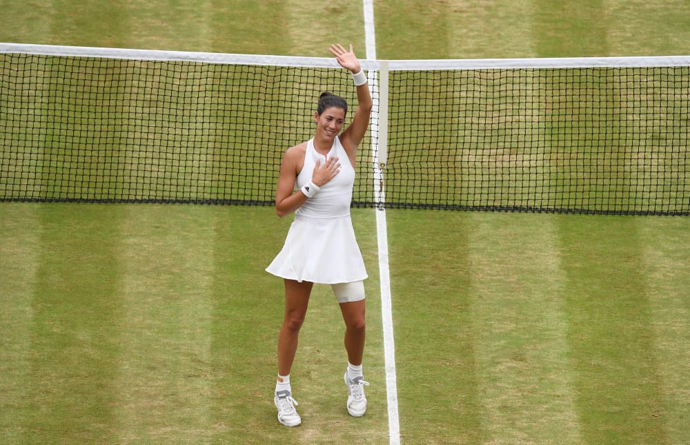 Garbiñe Muguruza se proclama campeona de Wimbledon