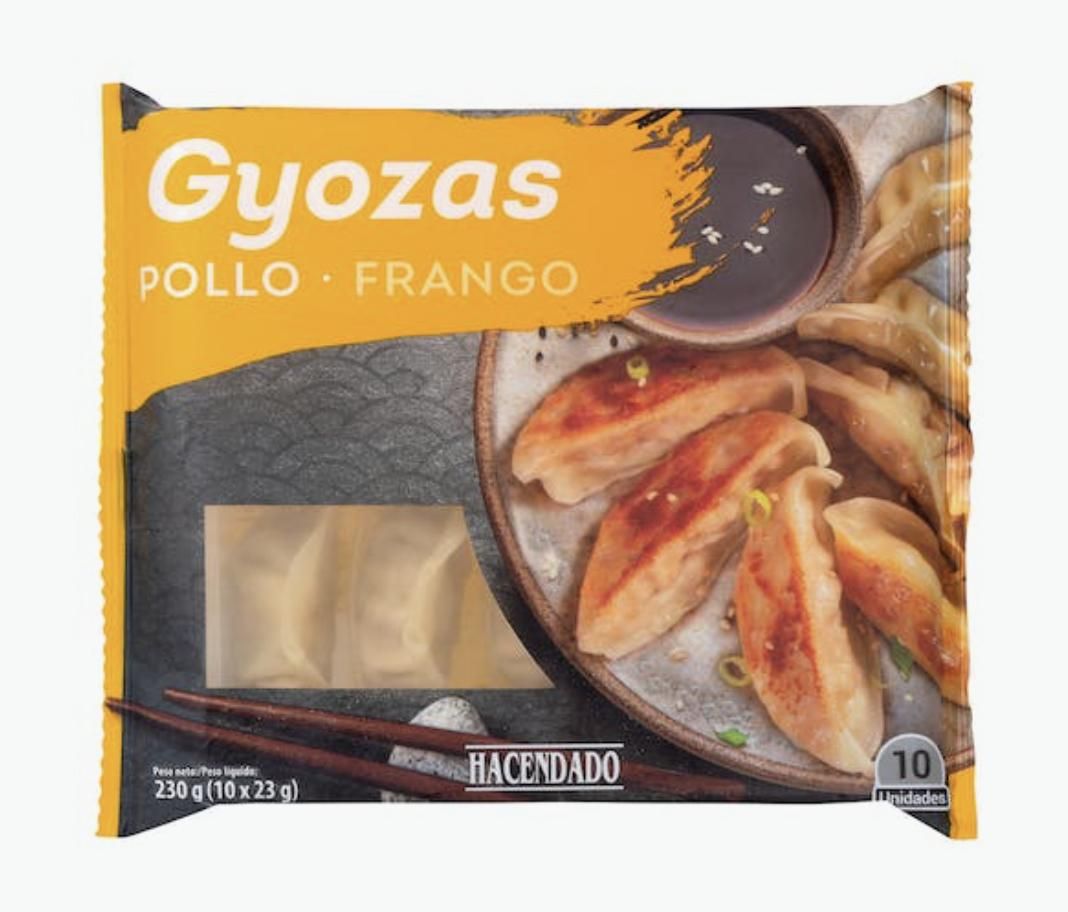 Gyozas de verdura