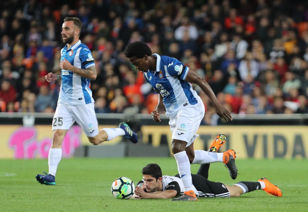 Valencia - Espanyol, en imágenes