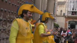 El ball de Rajoy triomfa als carnavals de Cadis.