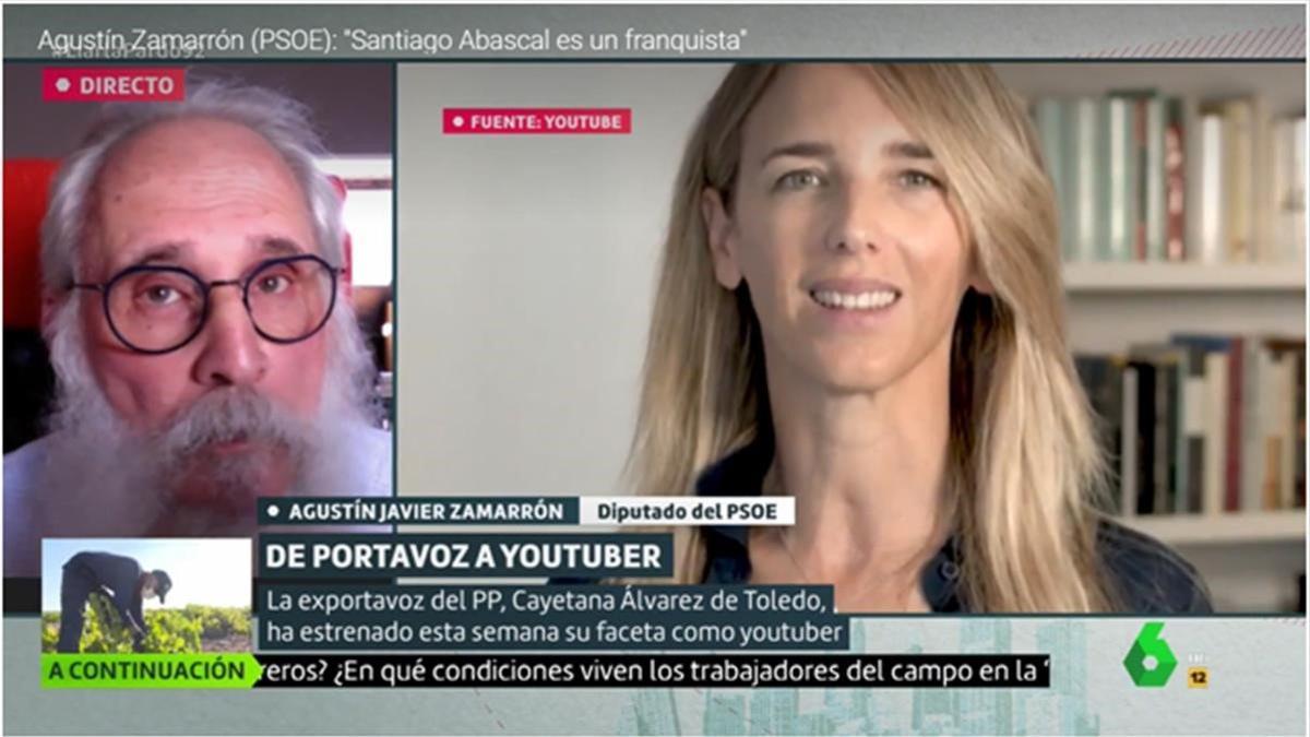 Elogio de Zamarrón (PSOE) a Cayetana (PP)