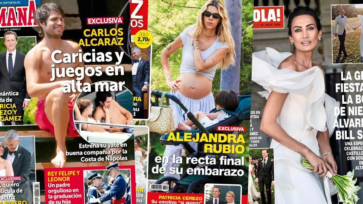 las portadas de la prensa rosa