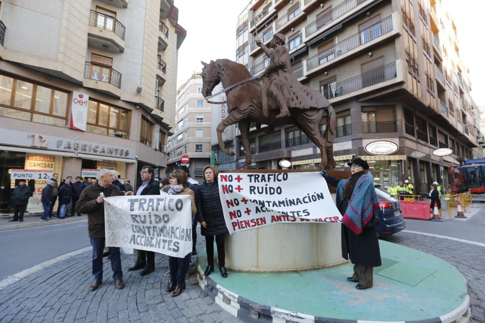 Cruzada contra las obras del centro de Elche