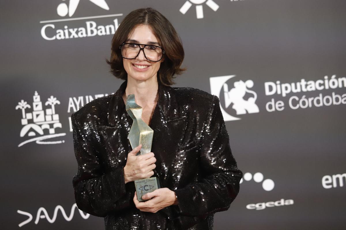 Córdoba Gala de entrega de premios del cine andaluz Carmen Paz Vega