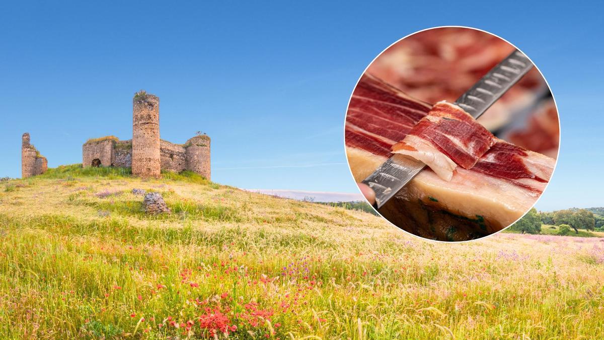 Es el paraíso del jamón de Extremadura.