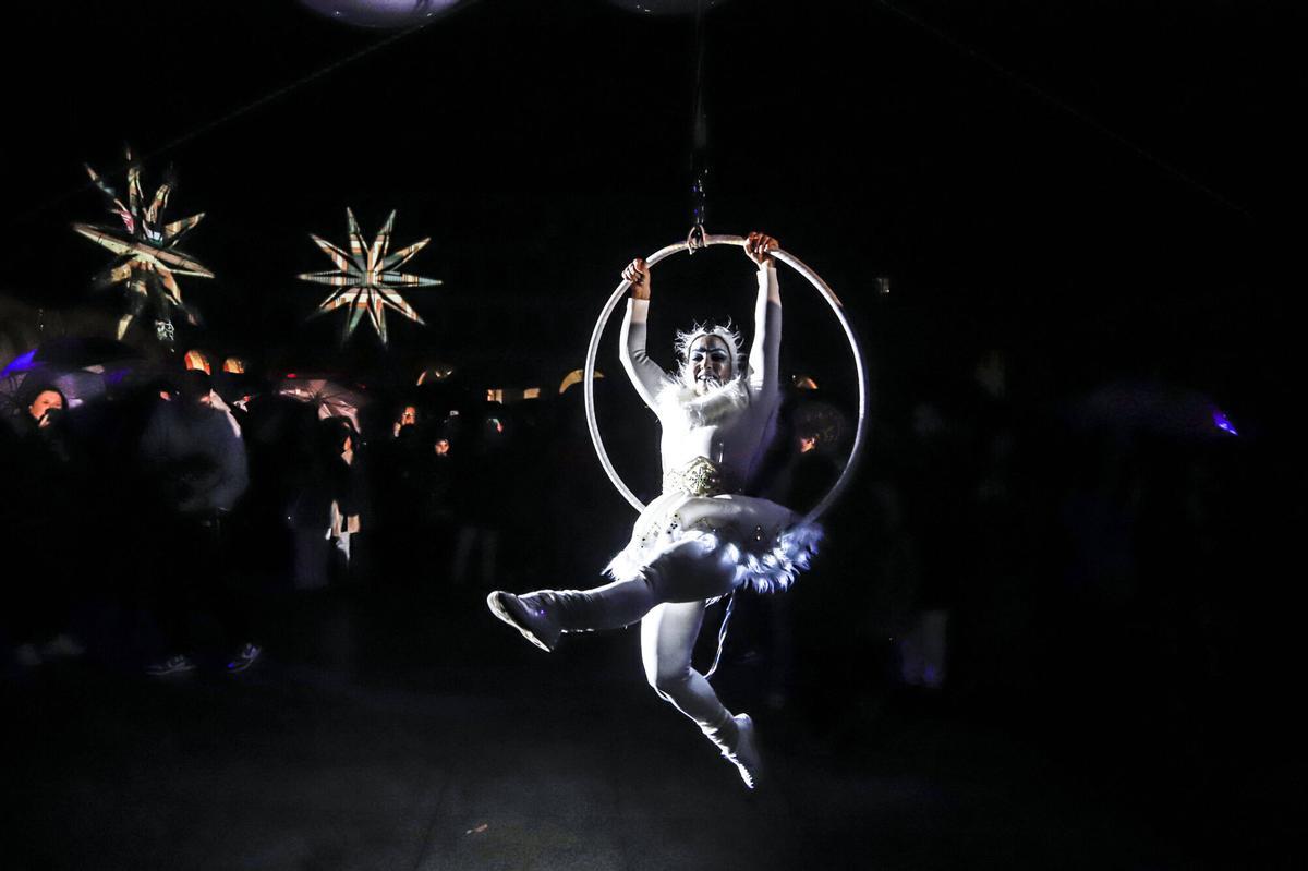 El espectáculo Musa de Lunas de La Corredera, en imágenes