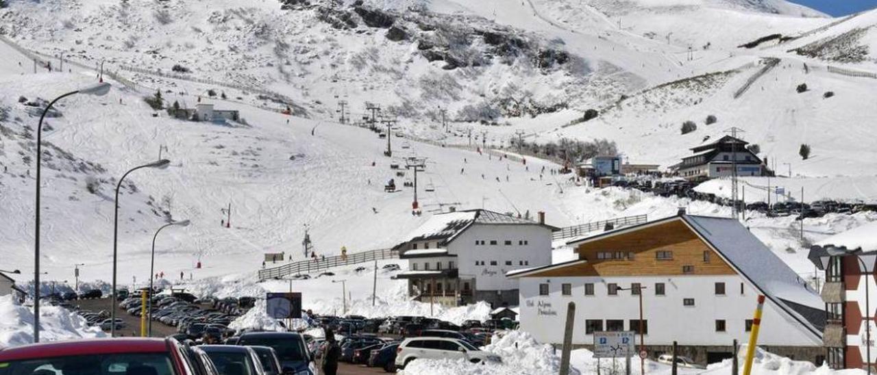 La estación invernal de Valgrande-Pajares.