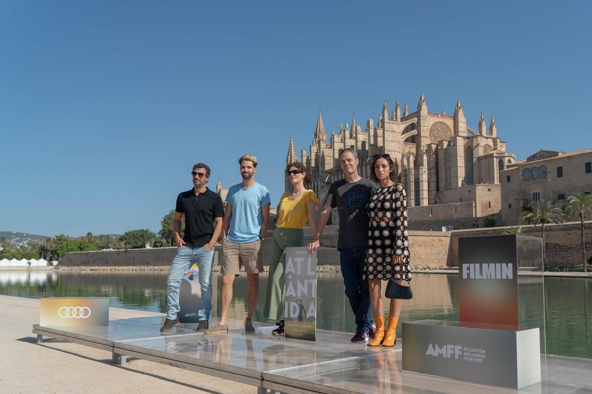 Rodolfo Sancho, Lluís Oliver, Ruth Gabriel, Nick Igea y Tábata Cerezo, el pasado año en Palma.