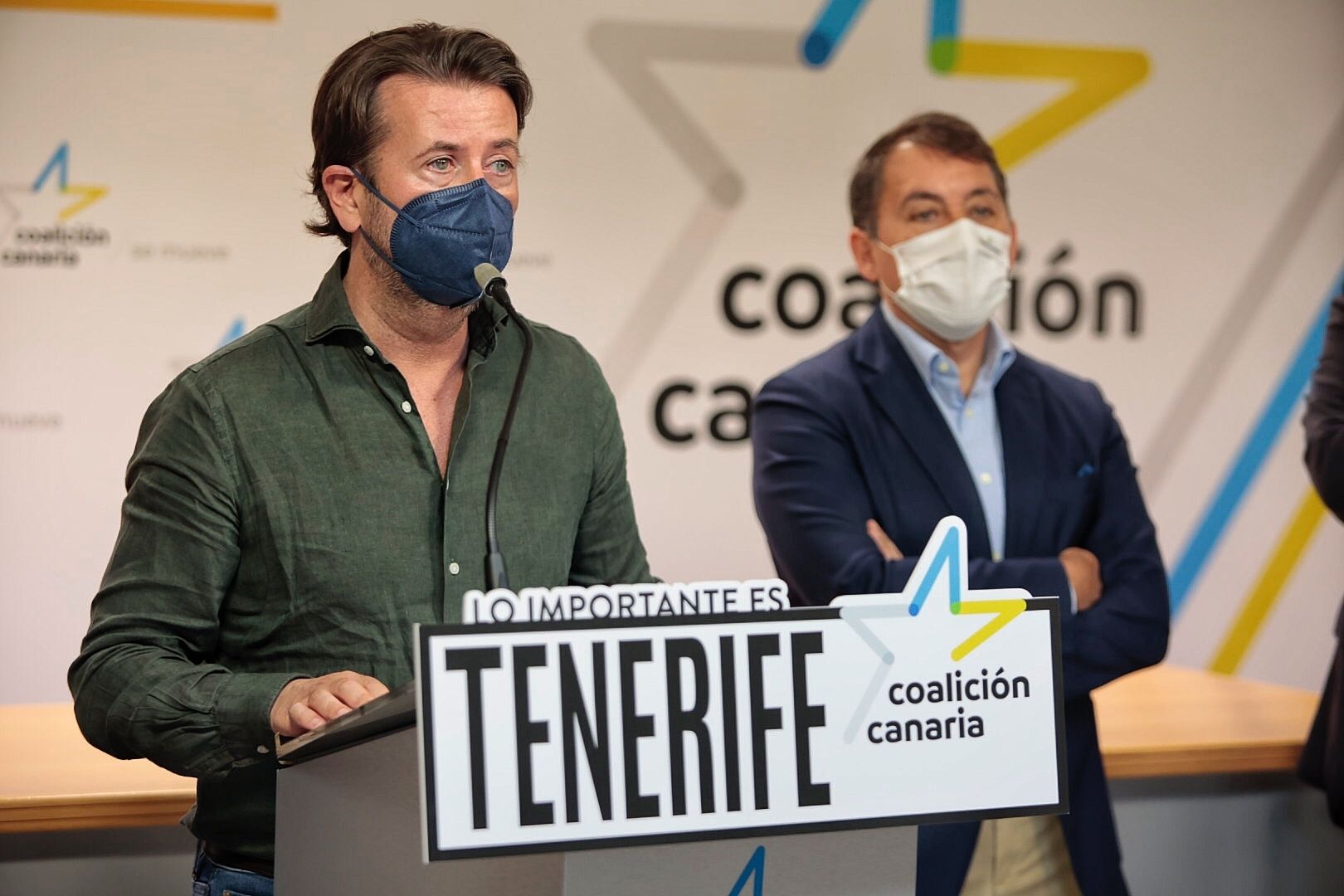 Rueda de prensa de CC sobre inversiones en Tenerife