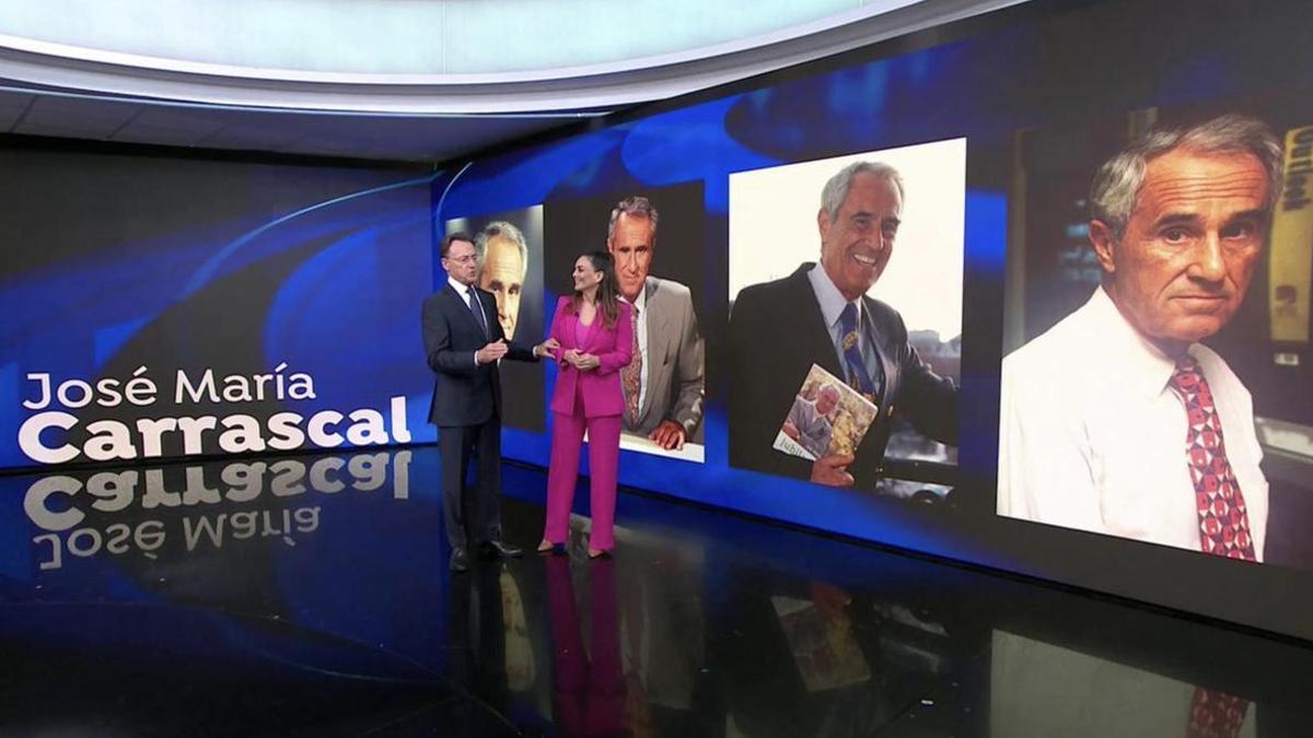 El tierno homenaje de Matías Prats y Antena 3 Noticias a José María Carrascal.