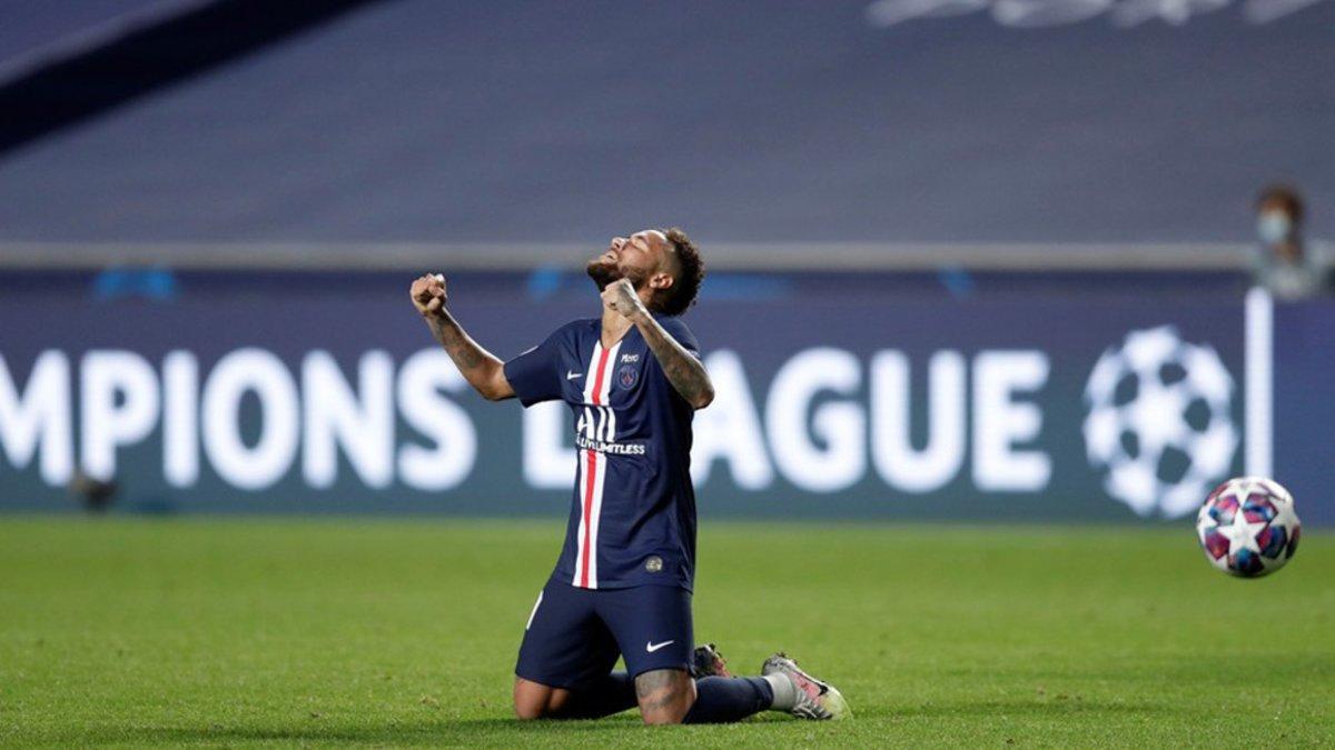 Neymar, decisivo para el PSG en esta Champions