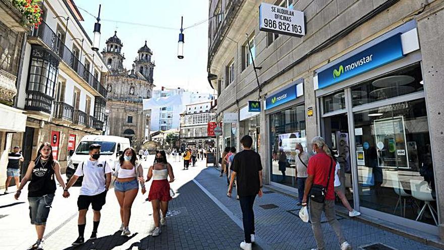 Calle peatonal de Michelena.