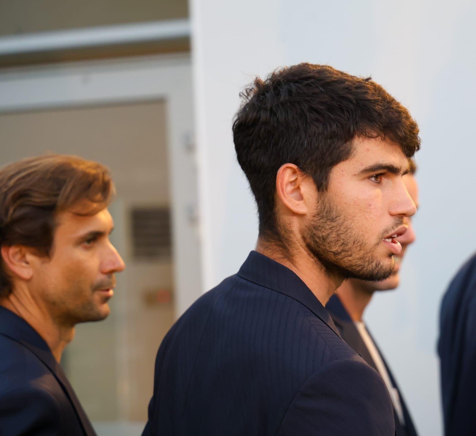 La cena oficial de equipos y autoridades de la Copa Davis en València