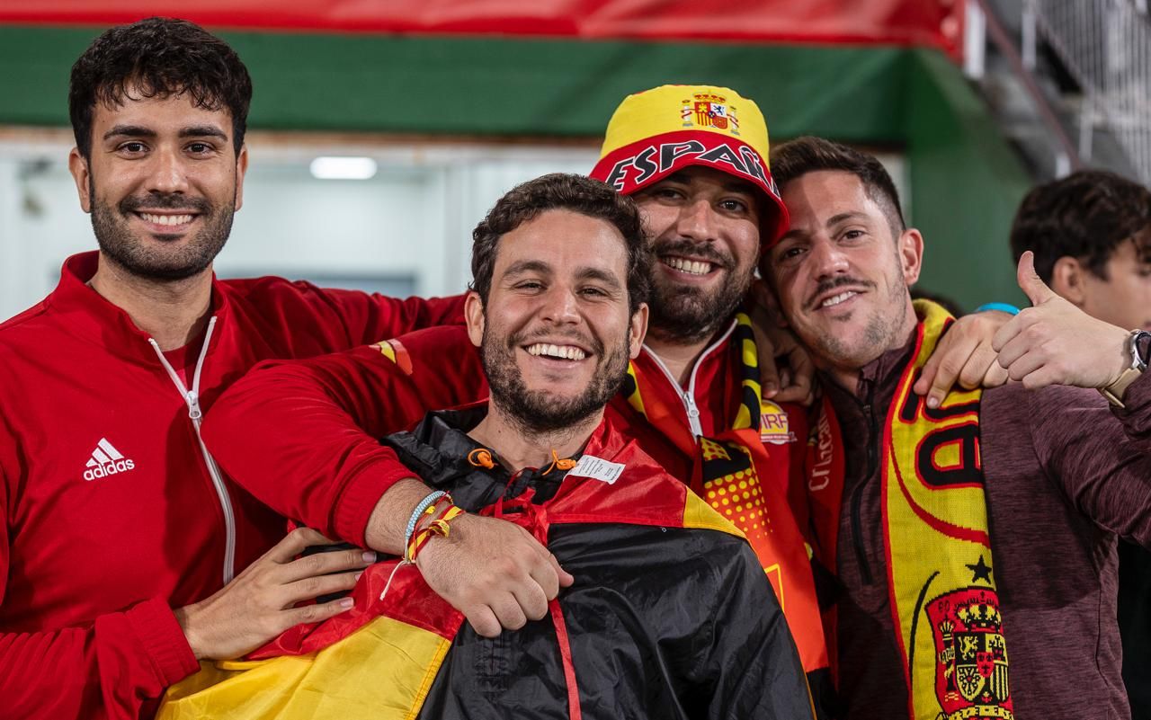 España - Georgia, en imágenes