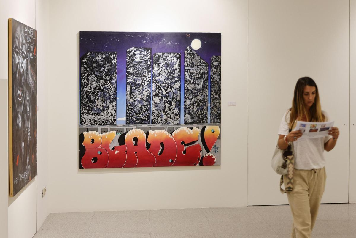 Una de las obras de Balde