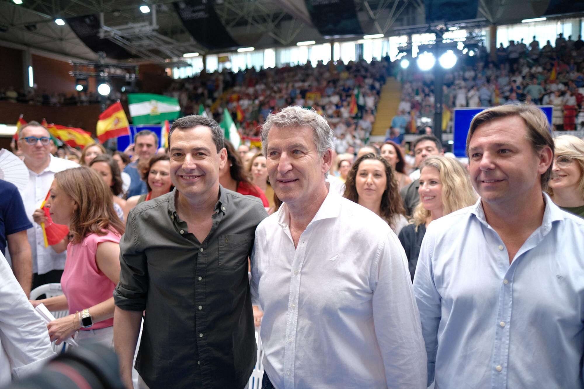 Mitin del Partido Popular en Málaga