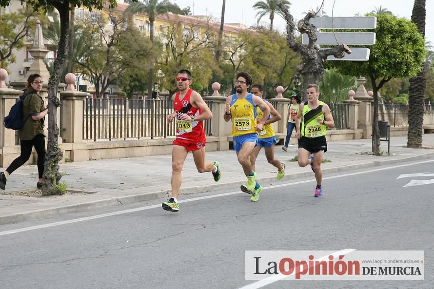 Media Maratón de Murcia: paso por la Avenida del Infante